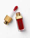 Red lips glow