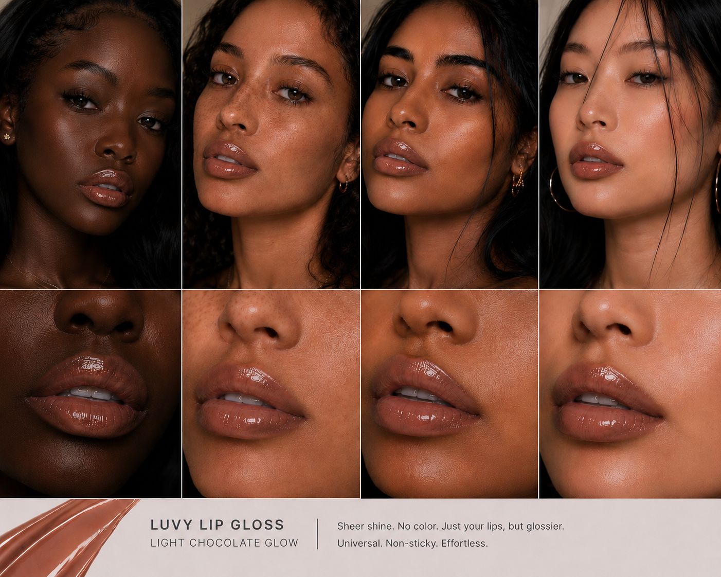 Light chocolate glow